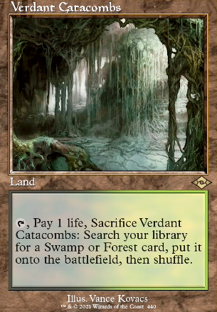 Featured card: Verdant Catacombs