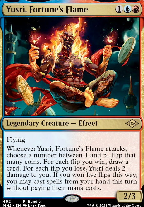 Featured card: Yusri, Fortune's Flame