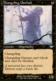 Featured card: Changeling Outcast