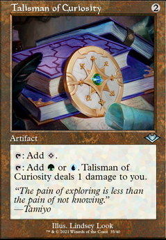 Featured card: Talisman of Curiosity