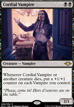 Cordial Vampire feature for Vampires, vorpalaxe
