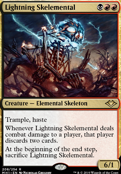 Lightning Skelemental feature for I Feel It In My Gut (Skeletons & Aristocrats)