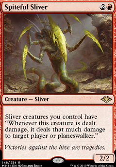 Featured card: Spiteful Sliver