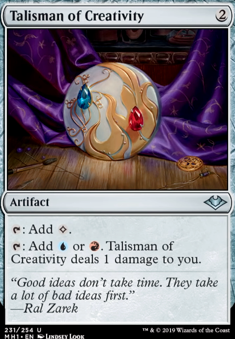 Featured card: Talisman of Creativity