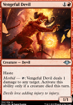 Featured card: Vengeful Devil