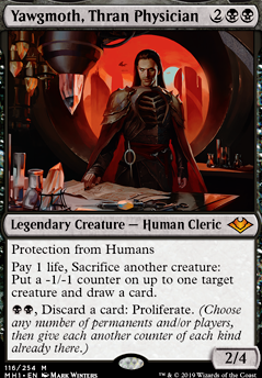 Yawgmoth, Thran Physician feature for Glory to Old Phyrexia