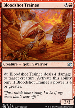 Featured card: Bloodshot Trainee