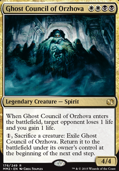 4 Ghost Council of Orzhova = Gold Guildpact Mtg Magic Rare 4x x4 