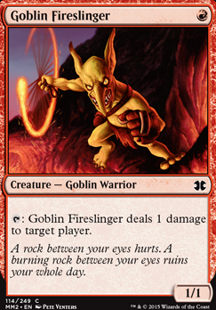 Featured card: Goblin Fireslinger