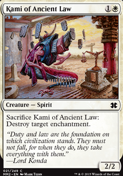 Featured card: Kami of Ancient Law