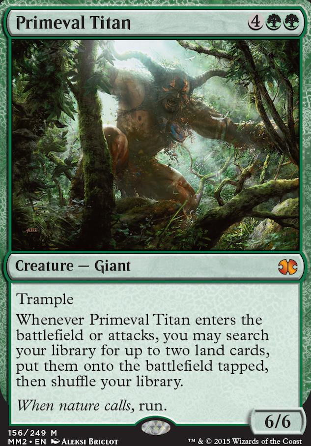 Featured card: Primeval Titan