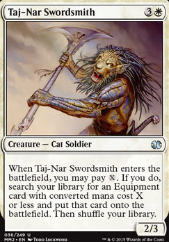 Featured card: Taj-Nar Swordsmith