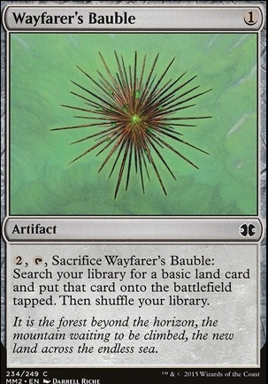 Featured card: Wayfarer's Bauble