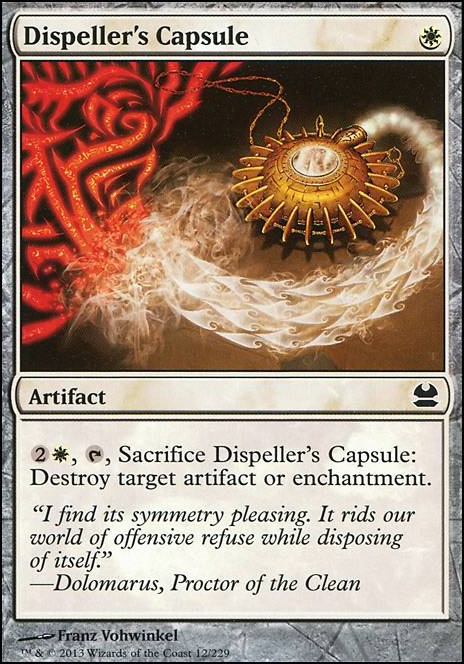 Featured card: Dispeller's Capsule