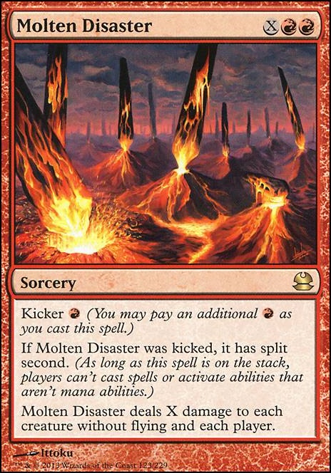 Featured card: Molten Disaster