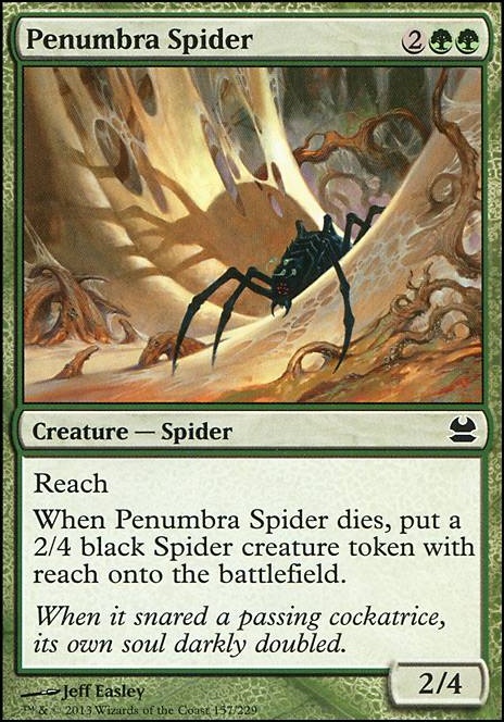 Featured card: Penumbra Spider