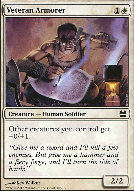 Featured card: Veteran Armorer