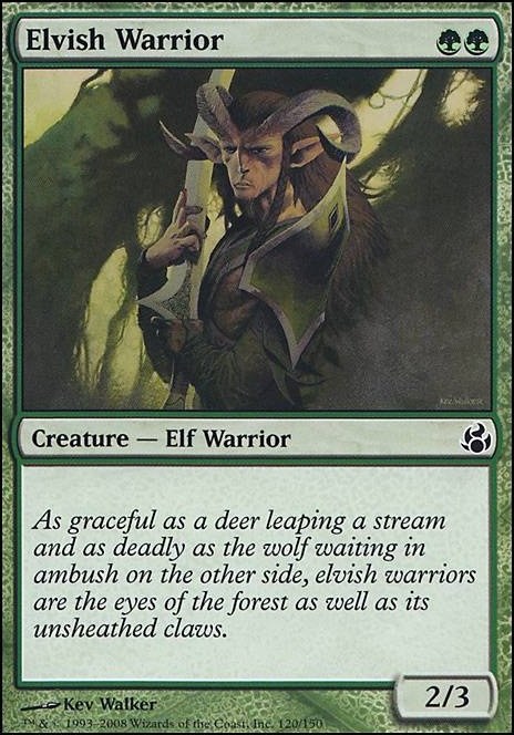 Elvish Warrior feature for Vanilla Elves
