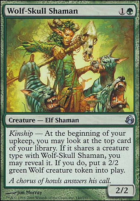 Featured card: Wolf-Skull Shaman