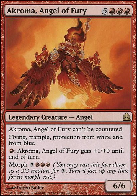 Commander: Akroma, Angel of Fury