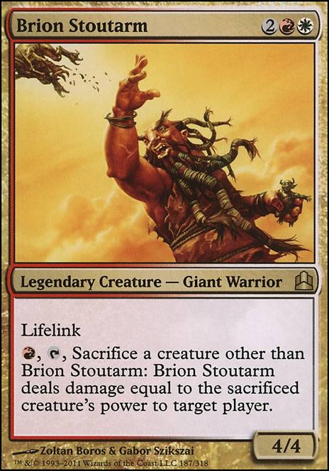 Featured card: Brion Stoutarm