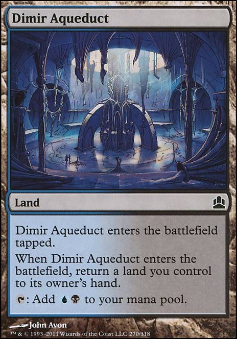 Featured card: Dimir Aqueduct