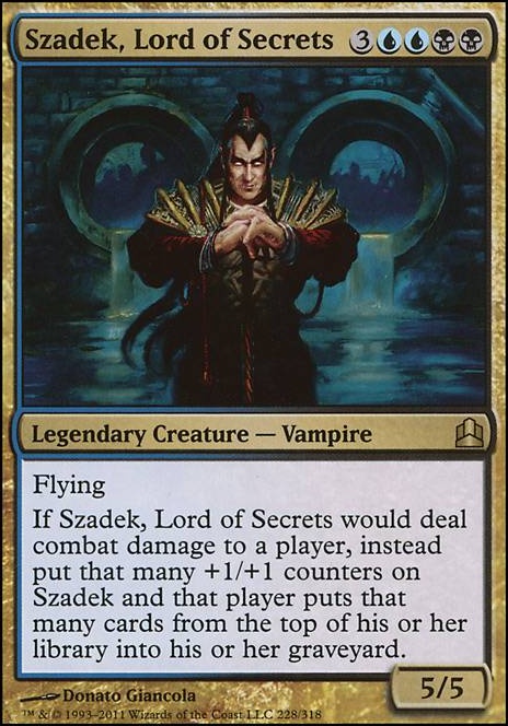 Featured card: Szadek, Lord of Secrets