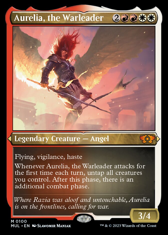 Commander: altered Aurelia, the Warleader