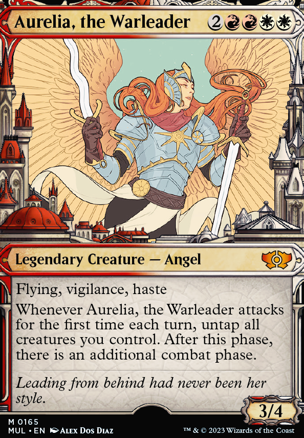 Featured card: Aurelia, the Warleader