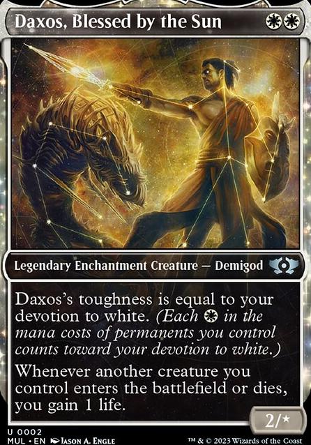 Featured card: Daxos, Blessed by the Sun