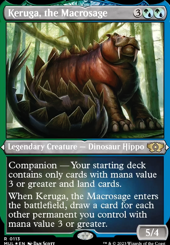 Commander: altered Keruga, the Macrosage