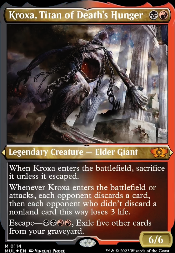 Featured card: Kroxa, Titan of Death's Hunger