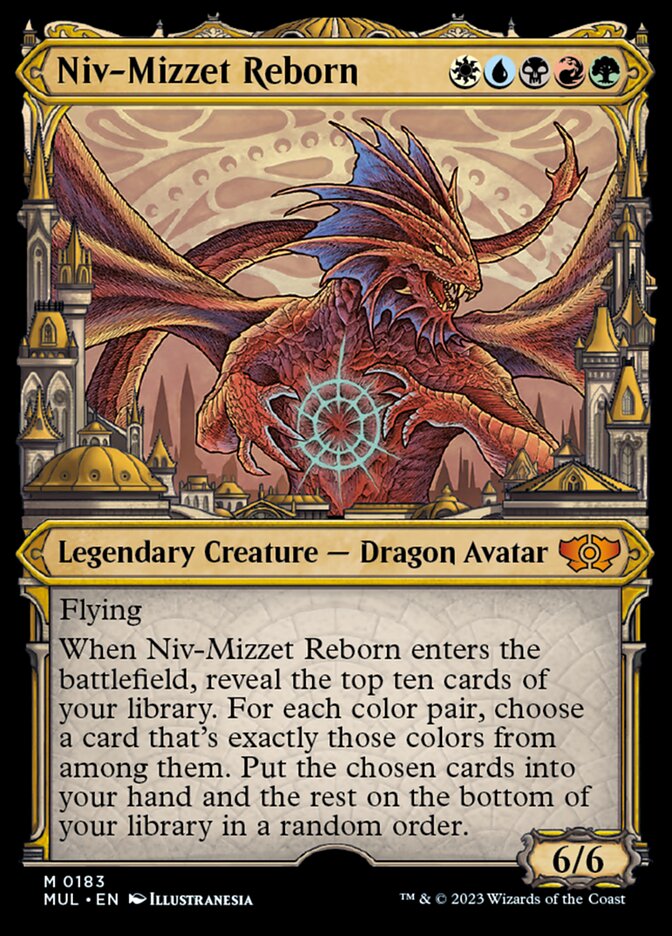 Niv-Mizzet Reborn feature for There's something about Ravnica