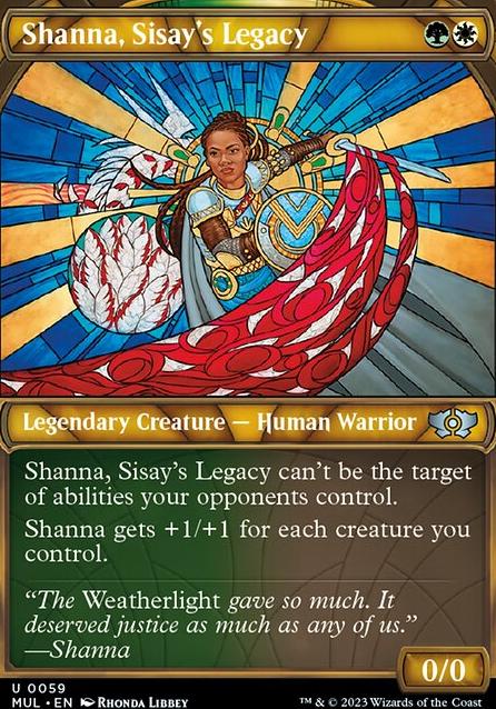 Commander: Shanna, Sisay's Legacy