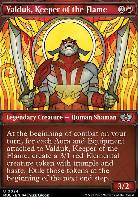 Commander: Valduk, Keeper of the Flame