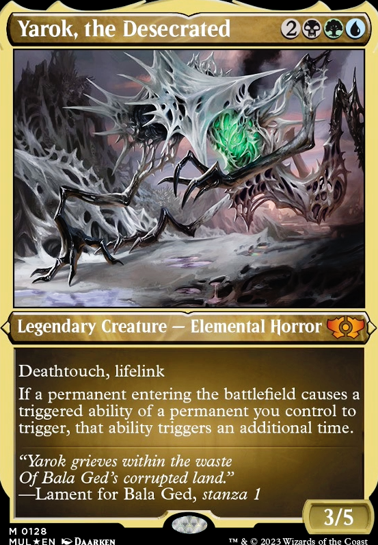 Featured card: Yarok, the Desecrated