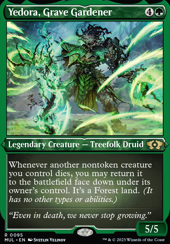 Commander: altered Yedora, Grave Gardener