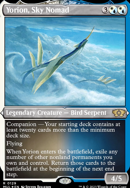 Commander: altered Yorion, Sky Nomad