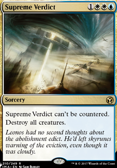 Featured card: Supreme Verdict