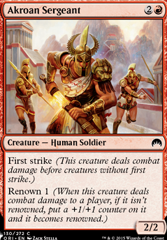 Jeskai Human Commander (Commander / EDH MTG Deck)