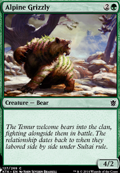 Featured card: Alpine Grizzly