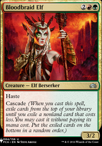 Featured card: Bloodbraid Elf