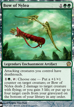 Bow of Nylea feature for Green Green Glorious Green (Nylea God of the Hunt)
