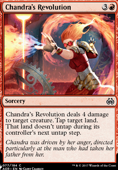 Featured card: Chandra's Revolution