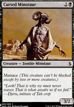 Featured card: Cursed Minotaur