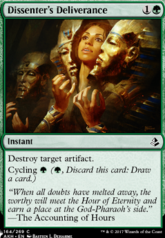 Featured card: Dissenter's Deliverance