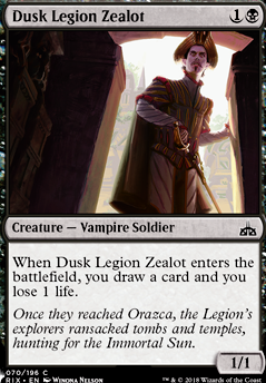 Dusk Legion Zealot feature for Yarok, the desecrated (casual)
