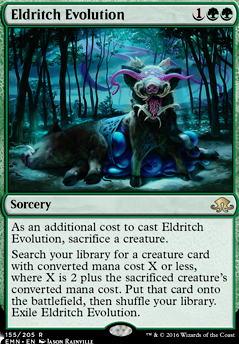 Featured card: Eldritch Evolution