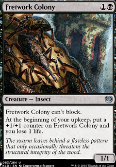 Fretwork Colony feature for Blex Commander Deck