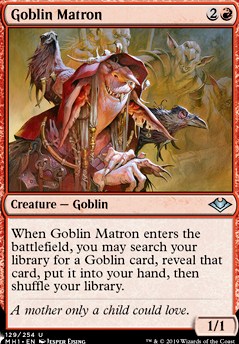 Featured card: Goblin Matron